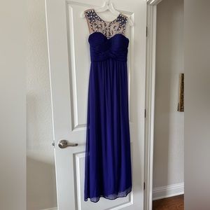 Blonde Nites Prom dress - dark purple - size 3